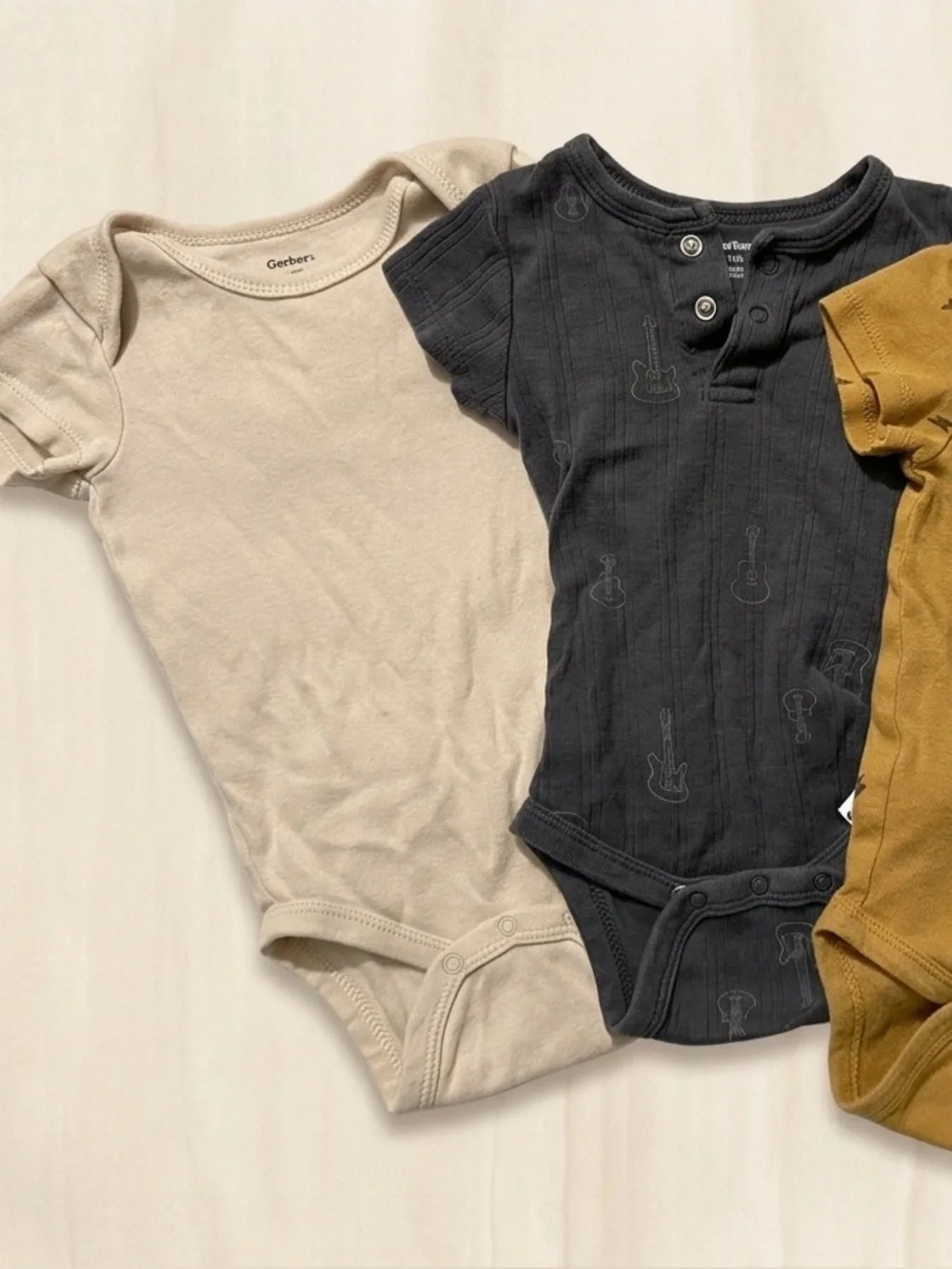 Pre-loved Baby Boy Onesies — Set of 3
